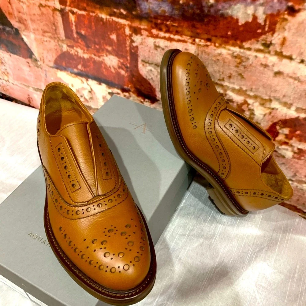 BRAND NEW MEN'S AQUATALIA WEATHERPROOF OXFORD. WITH BAG SIZE 10.5 (LACELESS) - Picture 6 of 9